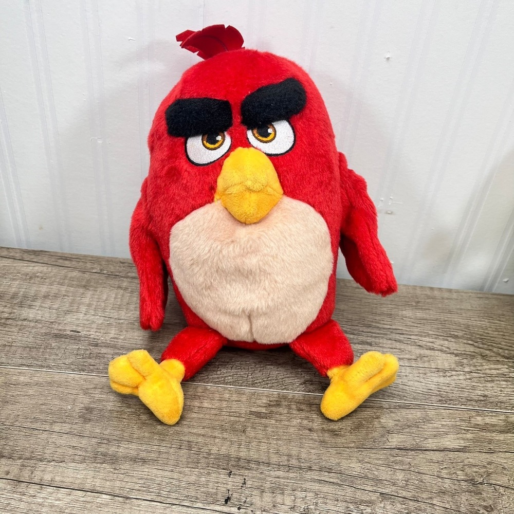 Angry Birds Movie Red‎ Bird Rovio Animal Plush 10"